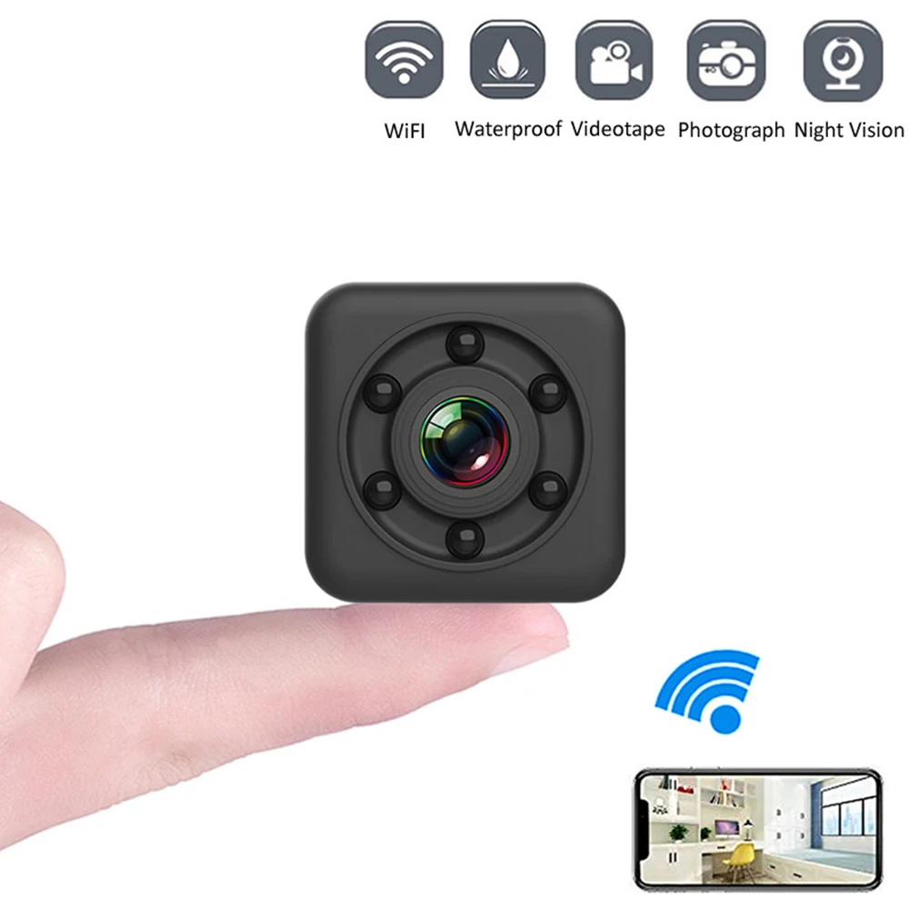 

IP Camera HD WIFI Mini Camera Video Sensor Night Vision DVR Motion Detection Waterproof Shell Camcorder Micro Camera