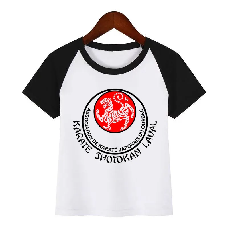 Летняя футболка с японским каньцзи Шотокан карате тайютсу футболки принтом