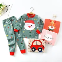 children clothing set underwear cotton cartoon long johns outfits baby boy pajama toddler girl boutique kids fashion clothing
