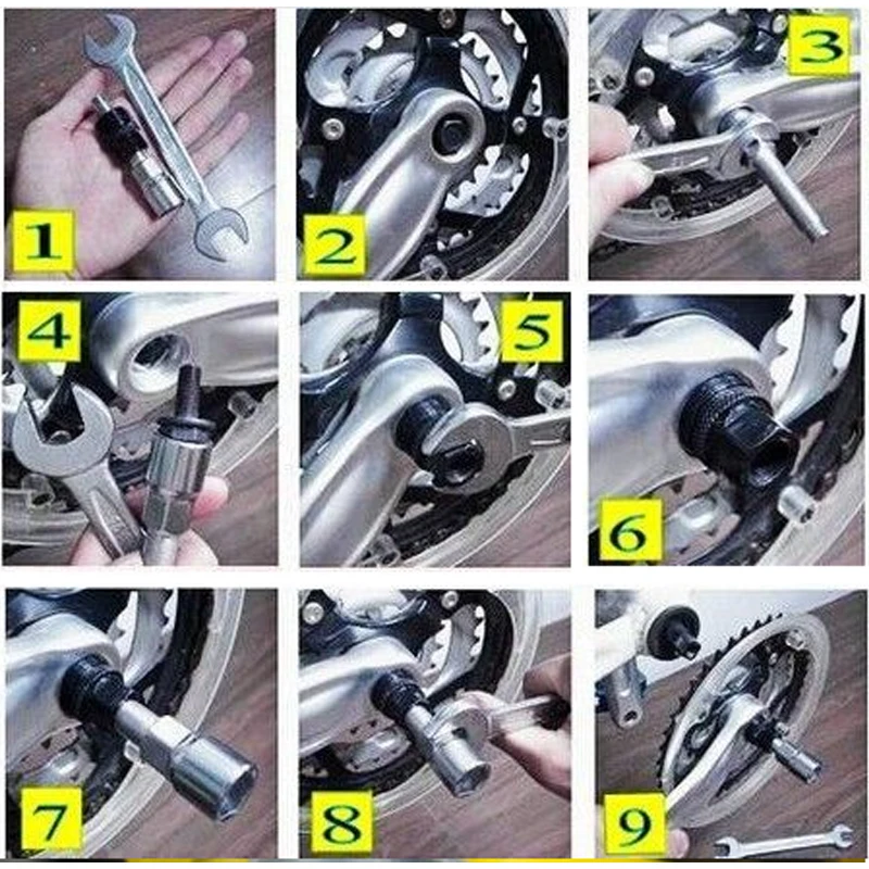 Экстрактор коленчатого колеса для горного/дорожного велосипеда инструмент