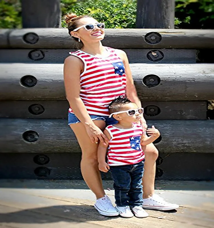 PPXX летняя футболка для маленьких девочек детская семейная одежда мамы и дочери