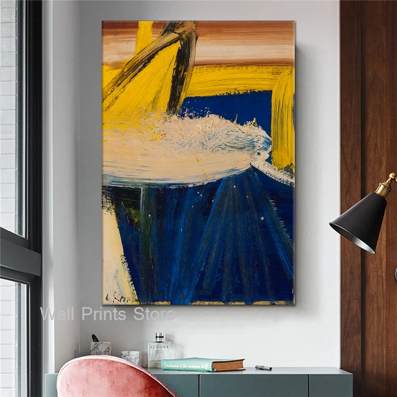 Классическая картина маслом 11 видов стилей Willem de Kooning Абстрактная Картина на