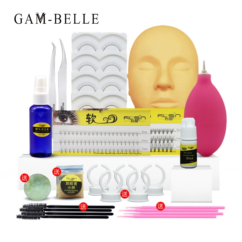 

15 шт., набор для наращивания ресниц, с 6 лотками