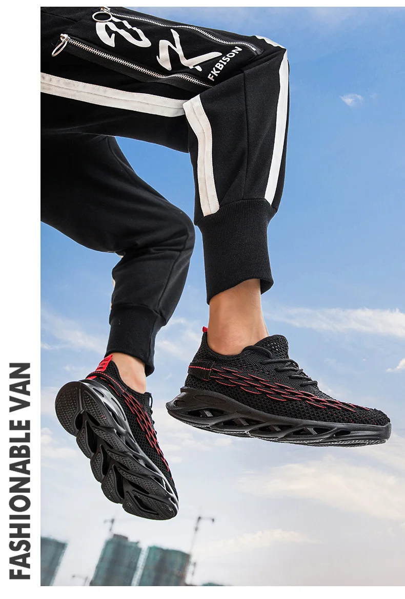 Дышащая Спортивная обувь для ходьбы flyknit; модные мужские кроссовки; Уличная обувь без шнуровки; Качественная спортивная обувь для студентов; Мужская обувь; DY66