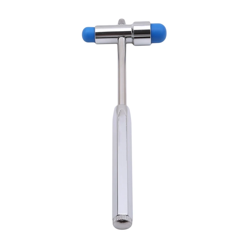 

1pc Double Head Percussion Hammer Diagnostic Hammers Nerve Hammer Top Rotatable Have Steel Needle Bottom Rotatable Have Brush