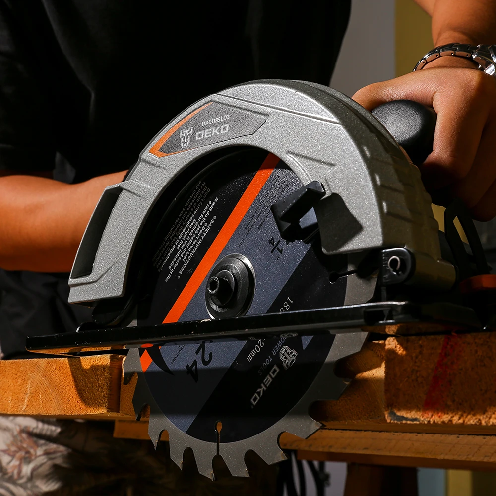 DEKO DKCS185LD3 185mm Electric Circular Saw Multifunctional Cutting Mdle High Power and Multi-function Mach | Инструменты