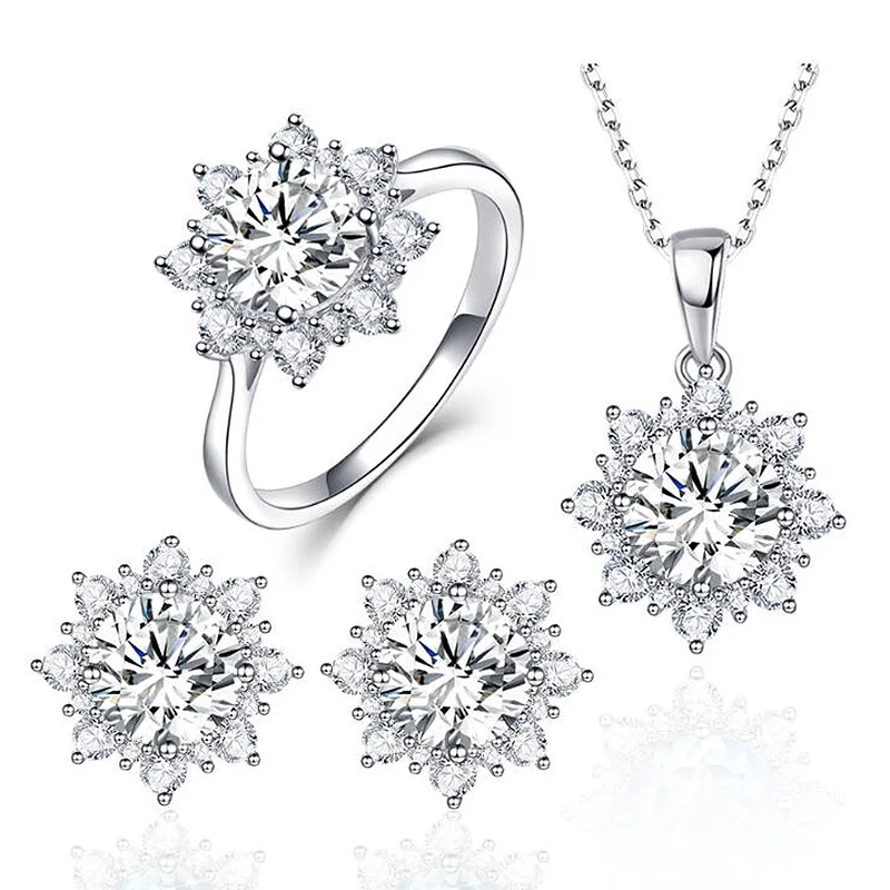 

Серьги/ожерелье/кольцо Набор для женщин ювелирные изделия для красивой девушки рождественские подарки