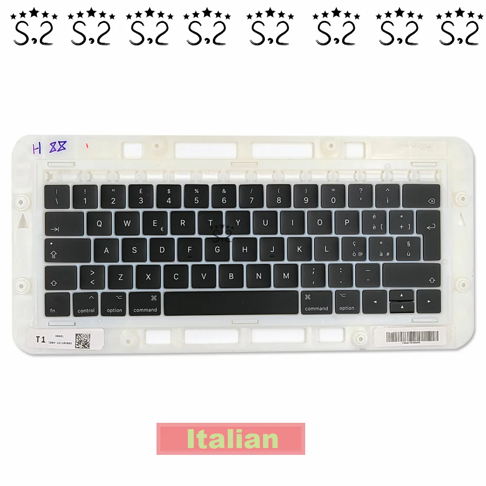 Колпачки для клавиатуры A1706 A1707 Macbook Pro Retina 13 дюймов 15 сменные клавиши 2016 2017