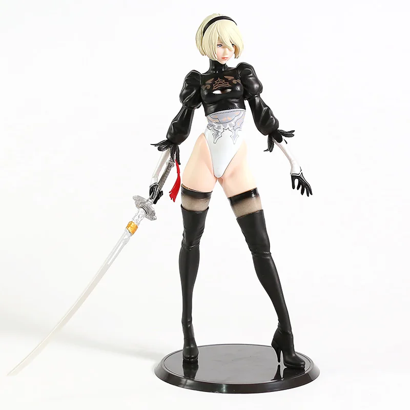 Экшн-фигурка из аниме игры НИР: Automata 2b YoRHa No.2 Type B ПВХ Коллекционная модель игрушки