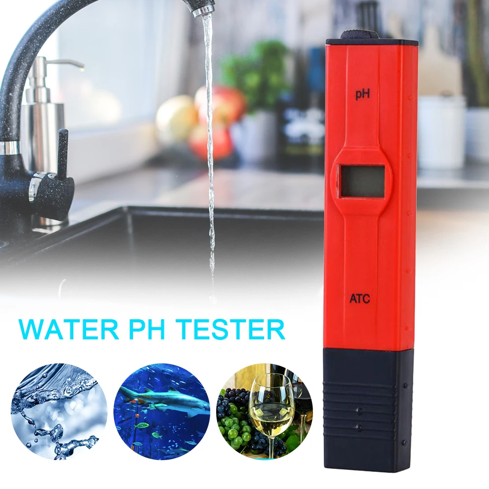 ЖК-цифровой рН-метр для аквариума воды в бассейне измерение качества вина мочи