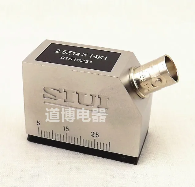 

Ultrasonic Probe SIUI2.5Z14x14K1 Non-destructive Testing UT Flaw Detector Probe