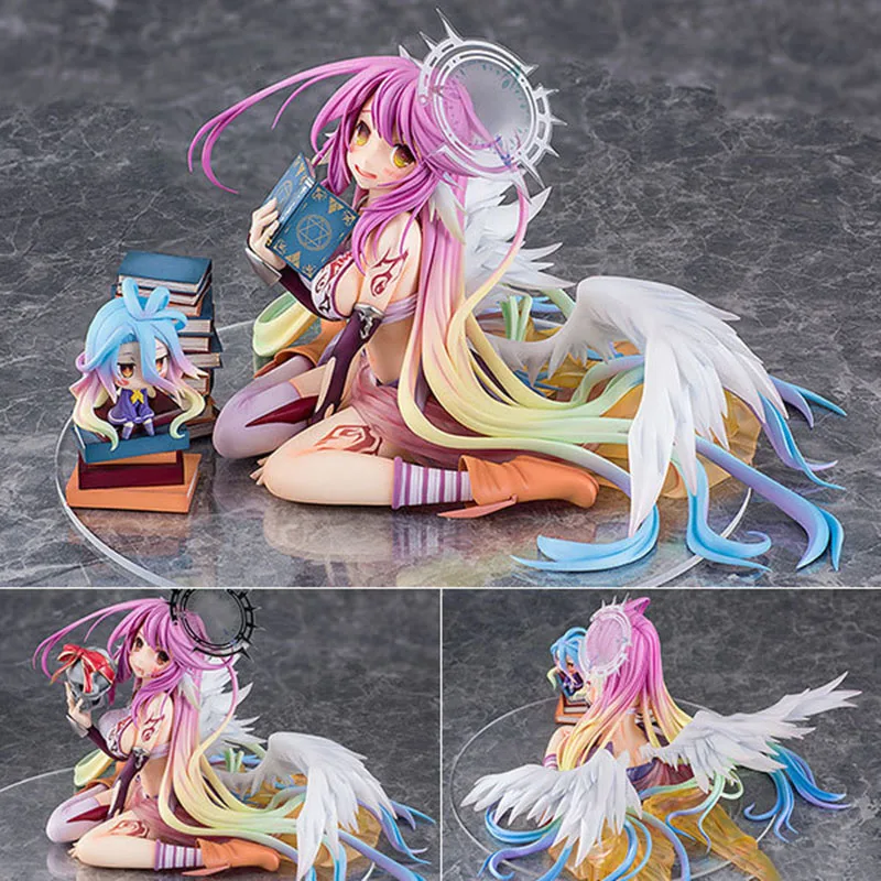 

FREEing S-style No Game No Life Jibril Sexy Anime Figure Toys Fairy Shampoo Ver Sexy Girl PVC Action Figure Model Toy Doll