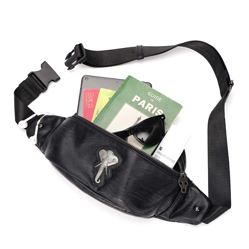 DAEYOTEN новая сумка на грудь с заклепками слона для женщин роскошные поясные сумки