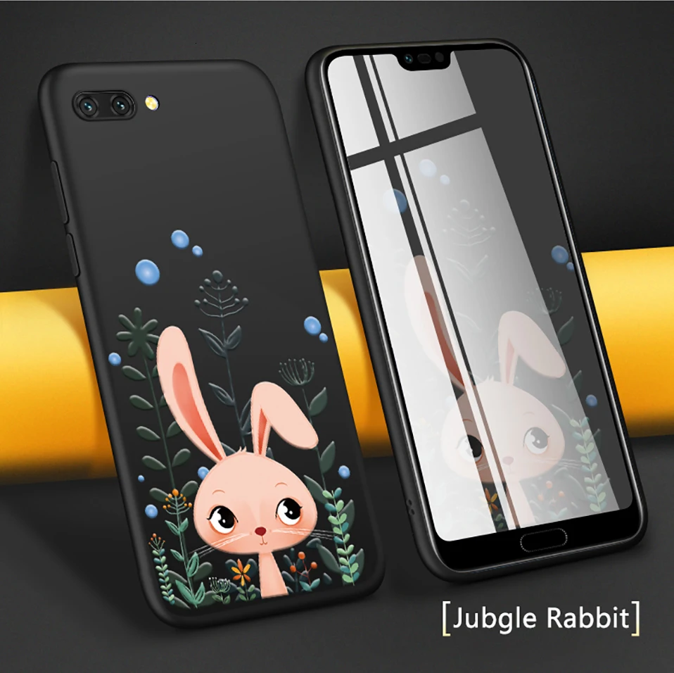 ASINA чехол с рисунком для huawei Honor 10, силиконовый чехол, милый 3D рельефный противоударный бампер для huawei Honor 8x Honor 9 Lite