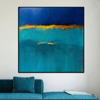 large blue abstract painting gold painting modern abstract painting contemporary painting blue painting abstract wall paintings
