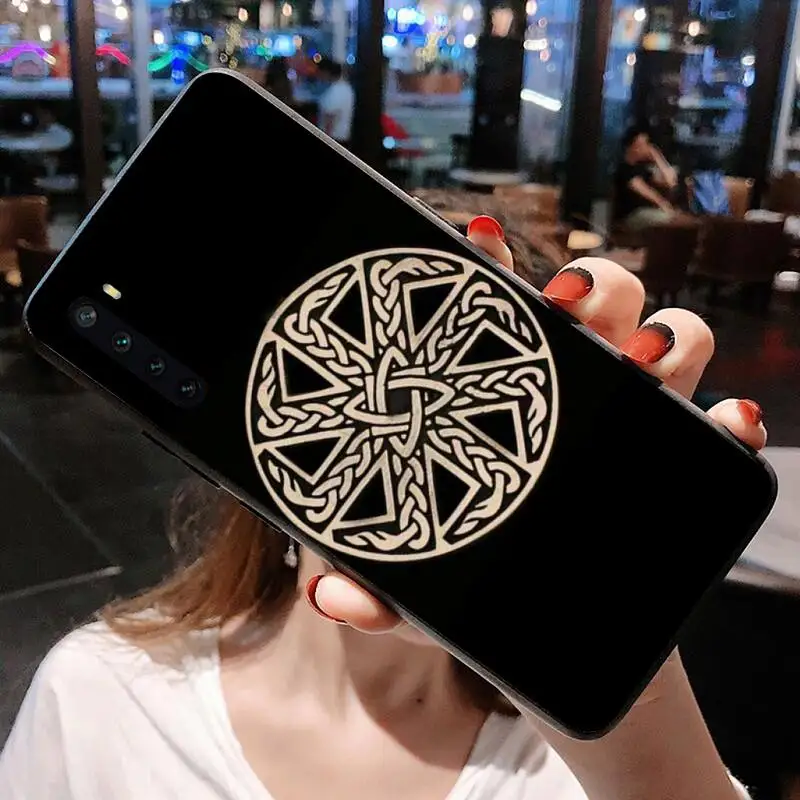 

Slavic symbol Kolovrat Phone Case for Xiaomi Mi Note 10 Lite Mi 9T Pro xiaomi 10 10 CC9 Pro