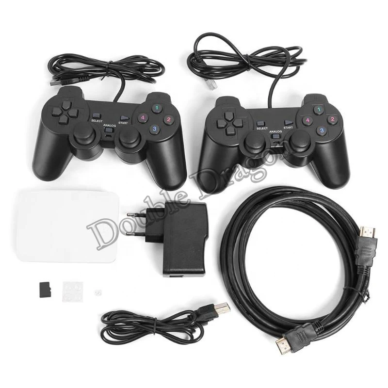 Игровая приставка 16000 в 1 2 комплекта 128 ГБ четырехъядерный игрока HDMI выход на ТВ