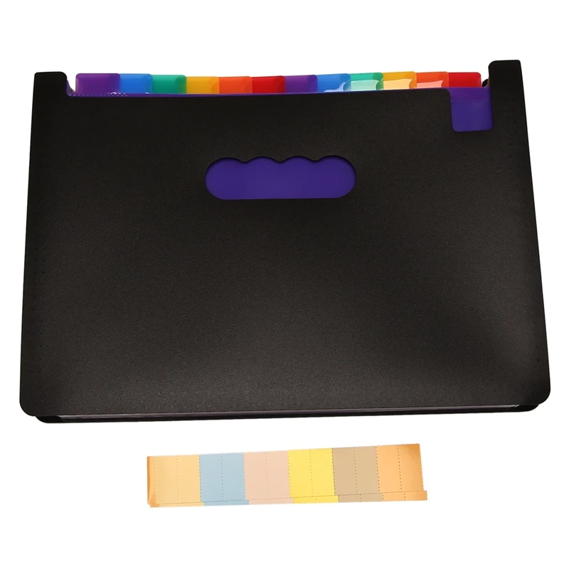 Папка для документов расширяющаяся с 24 отделениями | Канцтовары офиса и дома