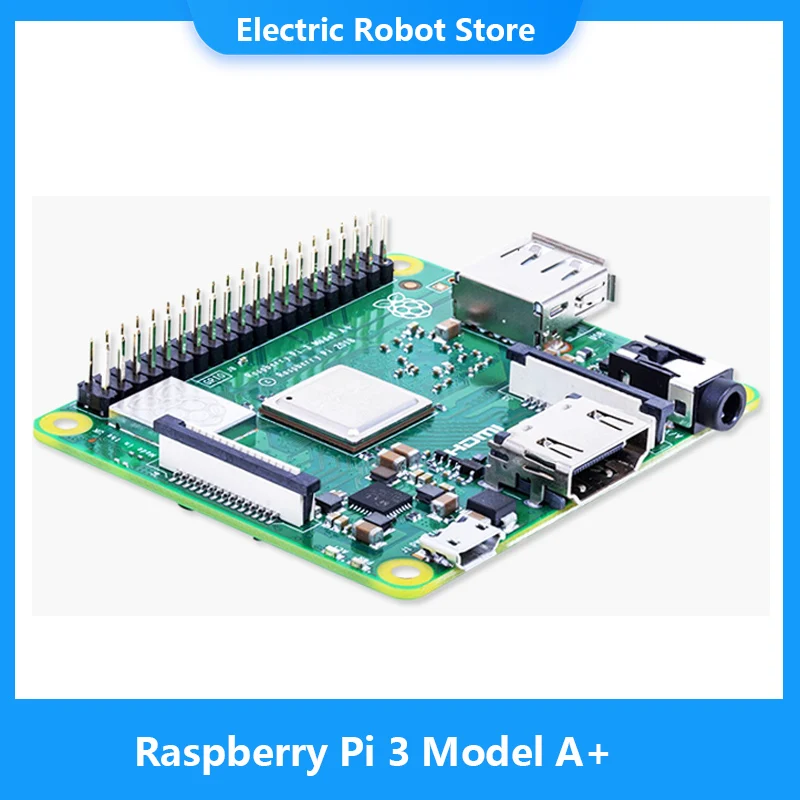Raspberry Pi 3 Модель A + (A Plus) 1 4 ГГц 64-разрядный четырехъядерный процессор ARM Cortex-A53 512 Мб
