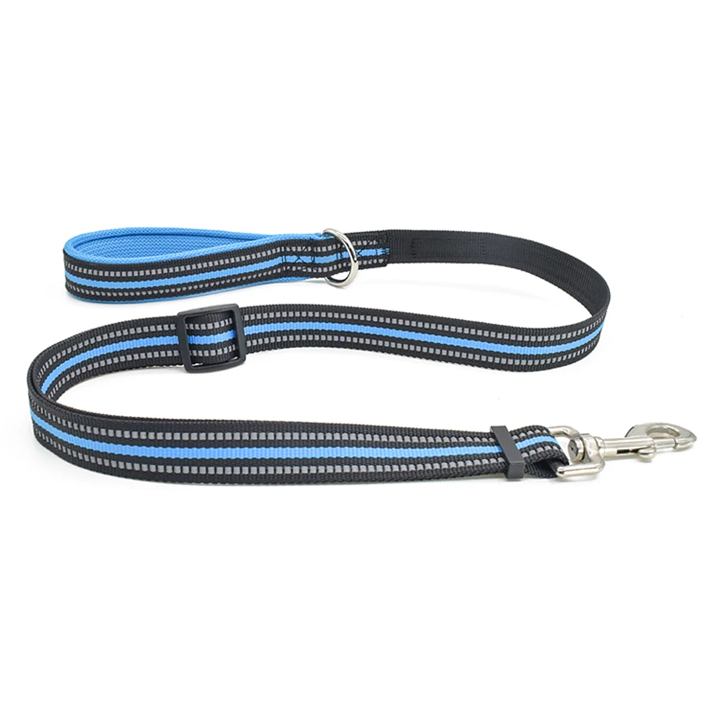 leash blue Hoomall Pet ошейники для собак светодиодный подвесной ошейник с красочными светодиодный свет, с круглой горловиной, для собаки кошки, Декор Аксессуары для ошейника питомца 1 шт - Цвет: leash blue