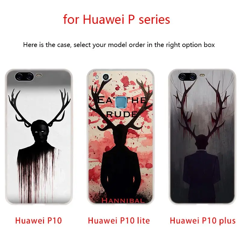 Soft Silicone Case Hannibal For Huawei P50 P40 P30 P20 Pro Lite E P Samrt Z 2019 2020 Senior | Mobile Phone Cases &amp Covers