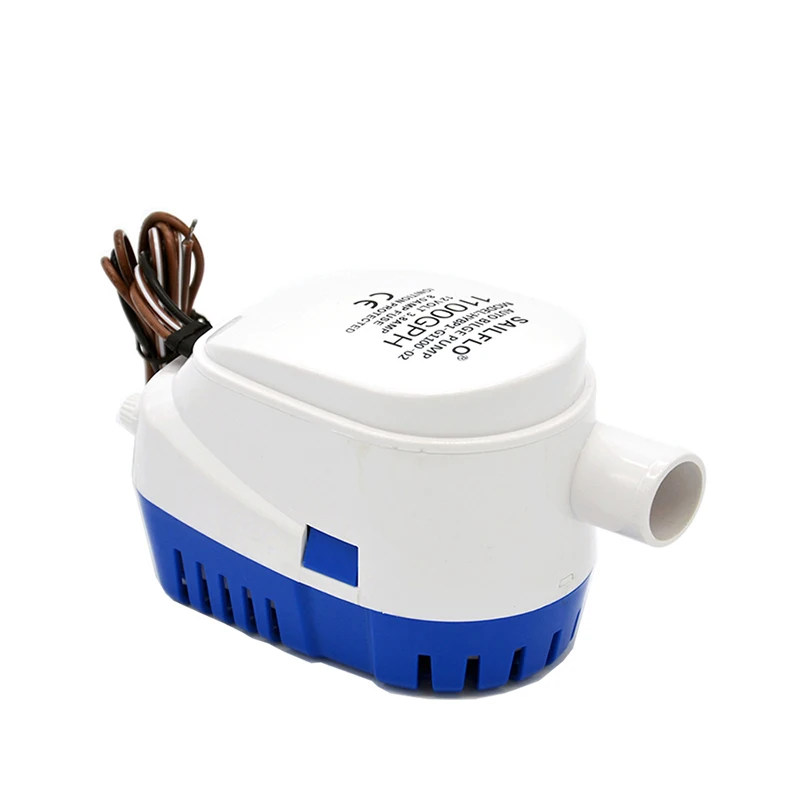 Автоматический Трюмный насос 1100GPH DC12V 24V погружной лодки электрический лодка