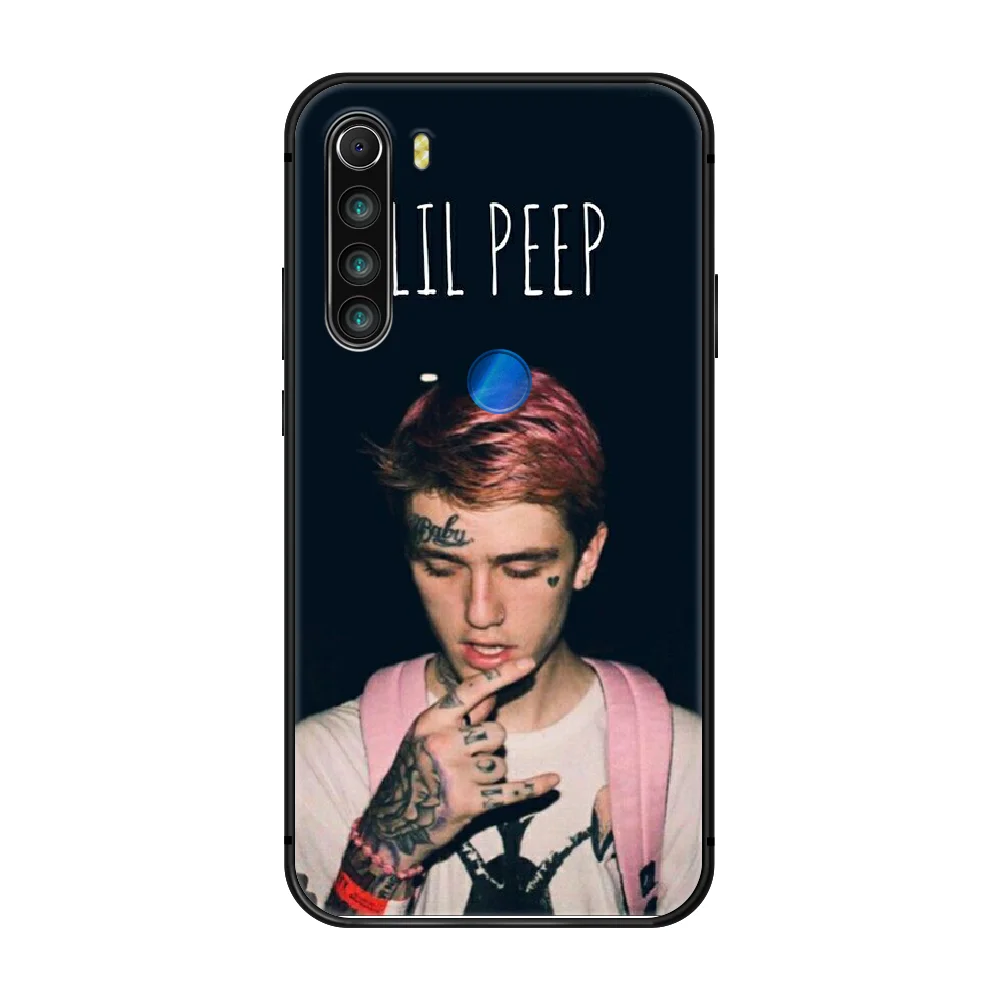 Чехол для телефона LIL PEEP чехол XIAOMI Redmi 7a 8a S2 K20 NOTE 5 5a 6 7 8 8t 9 9s pro max черный prime чехлы из