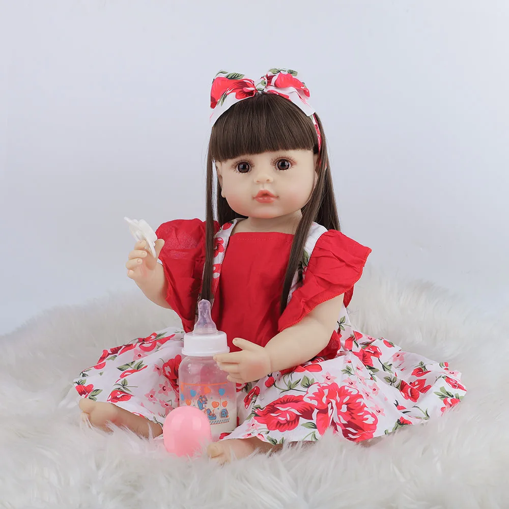 Кукла для маленьких девочек кукла малышей игрушки новорожденных с длинными