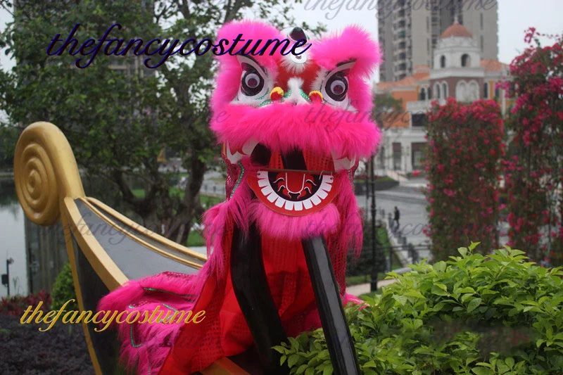 

Chinese Lion Dance Mascot Costume o PantsFor Girl Children 5-12 Age Cartoon Family Props Outfit Dress Party Carnival Festivall