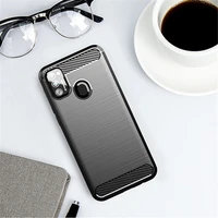 for samsung galaxy m21 case rubber silicone carbon fiber cover for samsung m21 m31 m11 m31s m30s phone case for samsung m21 case