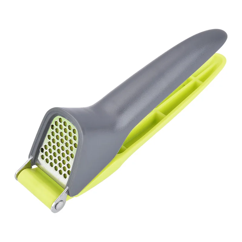 

Garlic Press Crusher Stainless Steel Garlic Masher Plastic Handle Plastic Garlic Rammer Garlic Press Kitchen Accessories