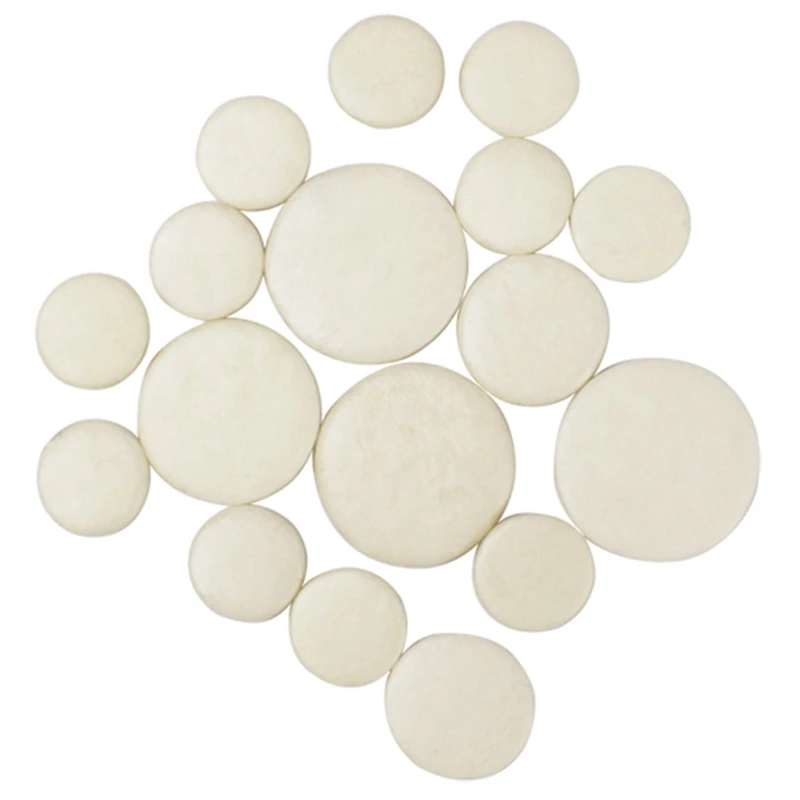 

19 Pcs Clarinet Instrument Accessories Replacement Kits with 2 Pcs Clarinet Thumb Finger Rest and 17 Pcs Clarinet Pads