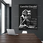1984 выставочный постер Камилла Клодель, оригинальный французский постер, парижский сувенир, скульптурный постер, подарок для художника, канадский