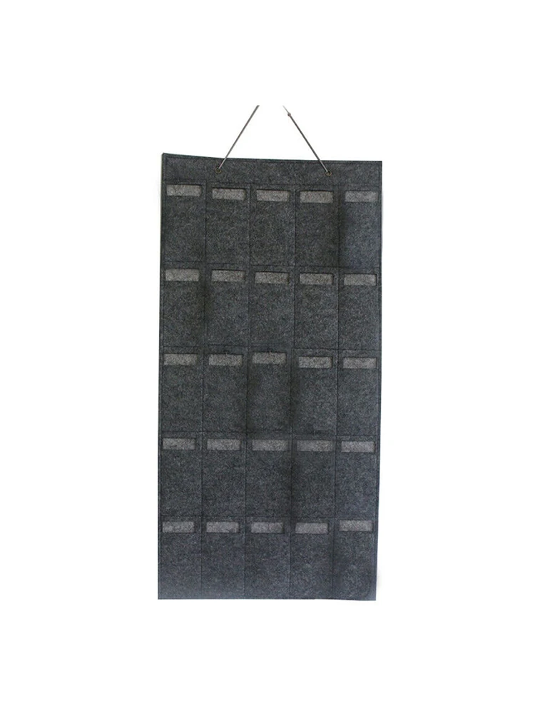 1x органайзер для хранения солнцезащитных очков фетровая настенная вешалка