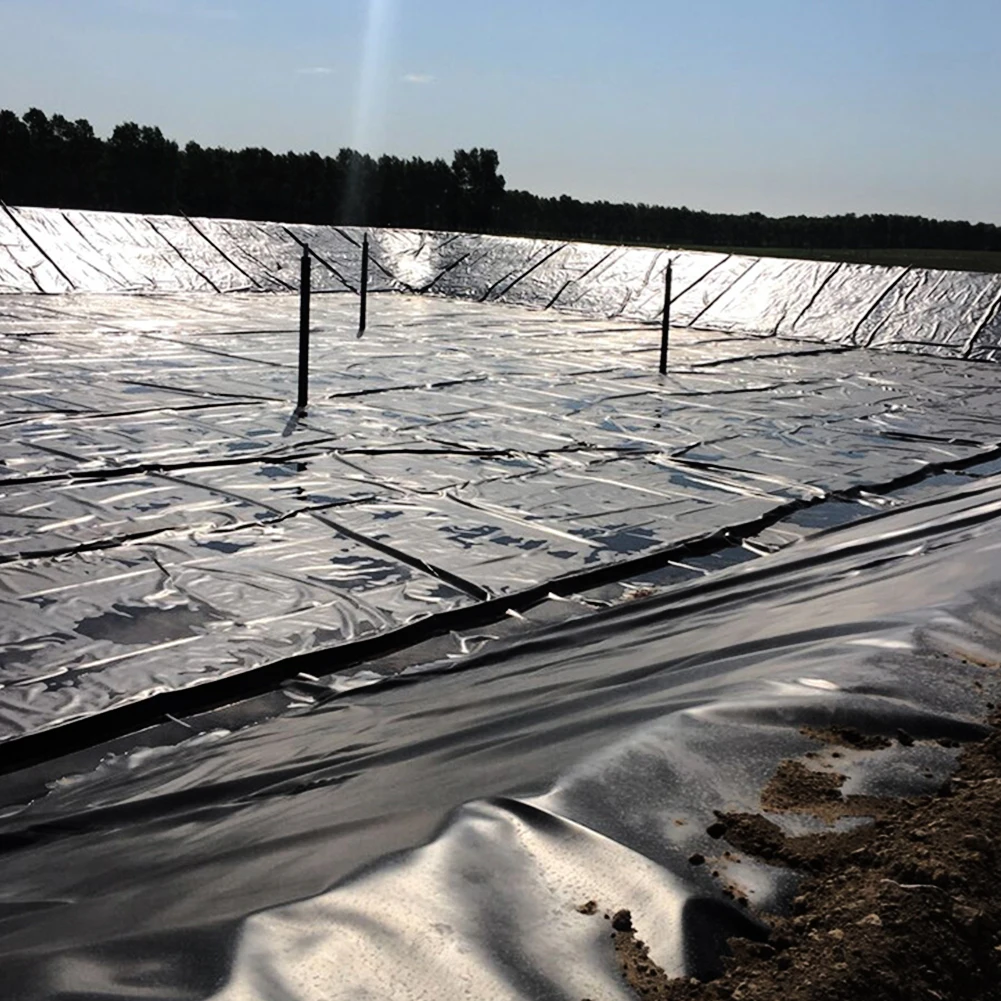 HDPE бассейн земледелие усиленная мембрана непромокаемая Сельскохозяйственная Анти-просачивающаяся пленка Ландшафтный Пруд Лайнер водонепроницаемая ткань рыба