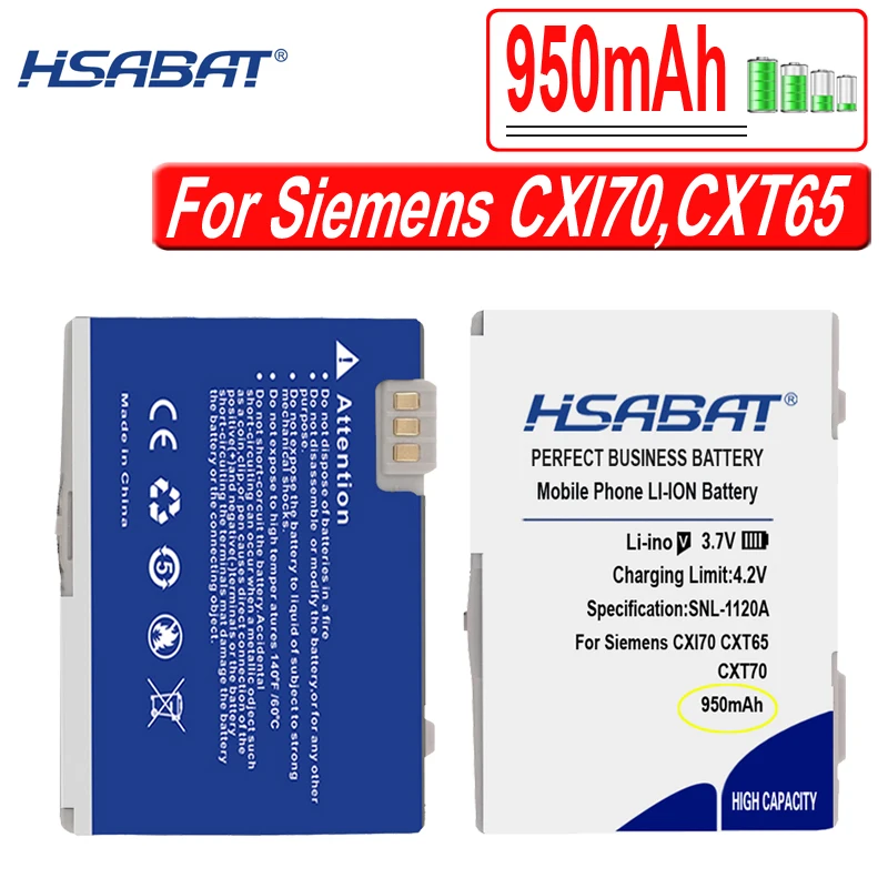 Аккумулятор для BenQ-Siemens M81 Siemens CXI70 CXT65 CXT70 CXV65 CXV70 M65 M75 M8 S65 S65V S66 S75 SK65 SP65 CX75 CXI65 CXO65 |