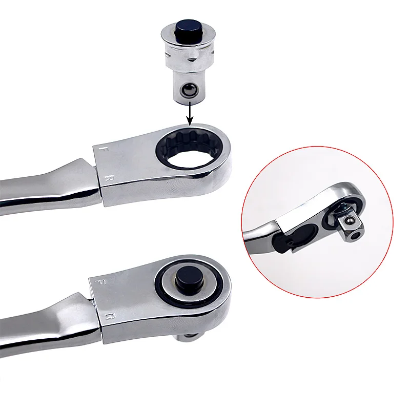 Ключ с храповым механизмом из нержавеющей стали 3 в 1 180 °C|Гаечный ключ| |