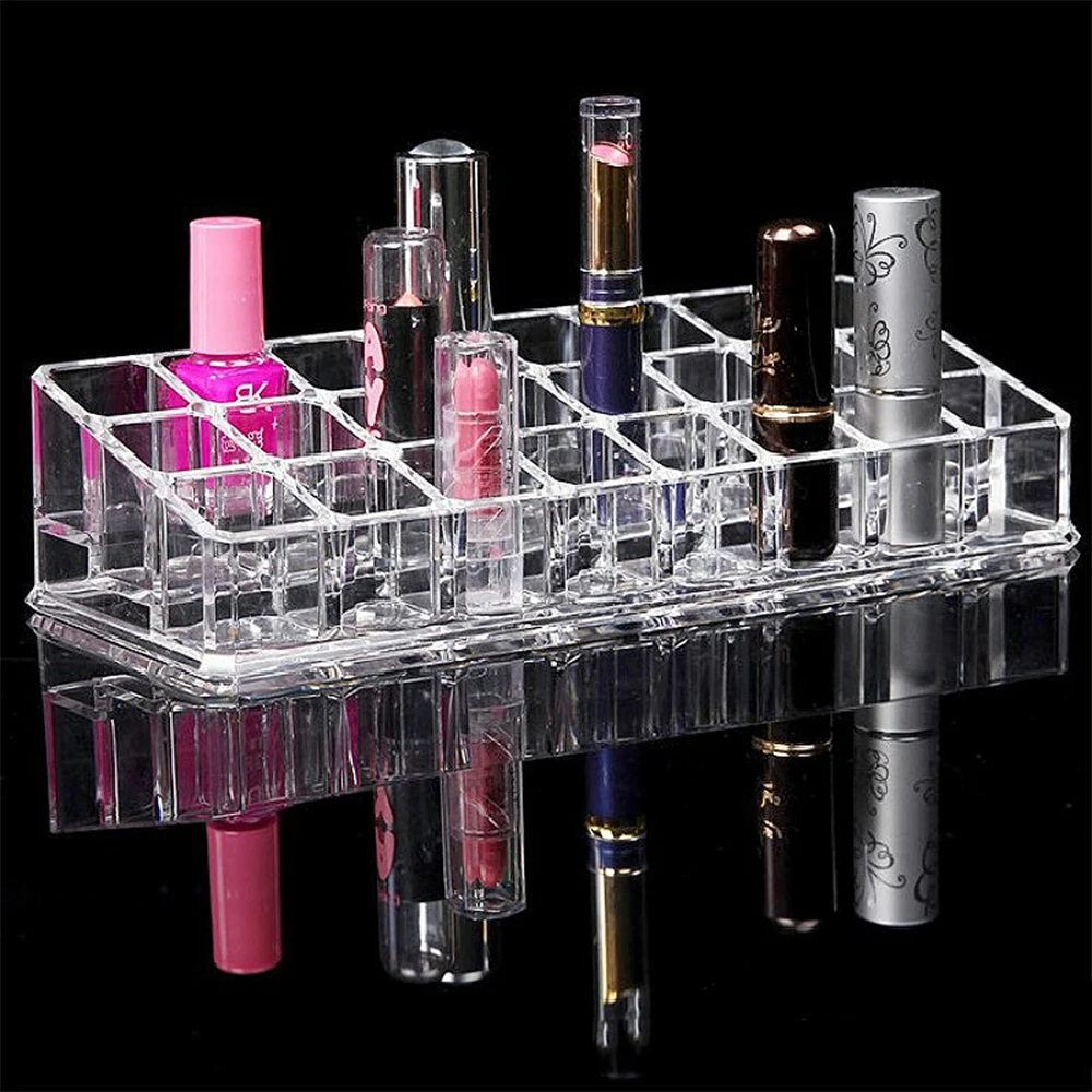 15 отделений держатель для губной помады органайзер макияжа подставка чехол