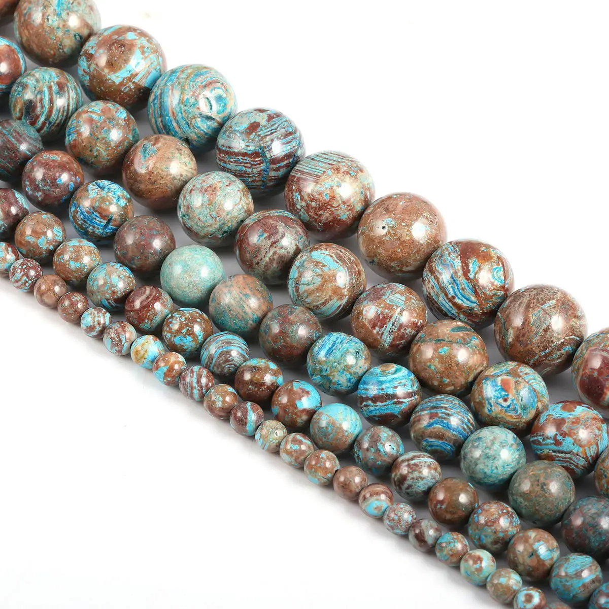 

Natural Stone Beads Round Loose Spacer Beads for Jewelry Making Necklace Bracelet Accessories Size 4 6 8 10 12mm Wholesale