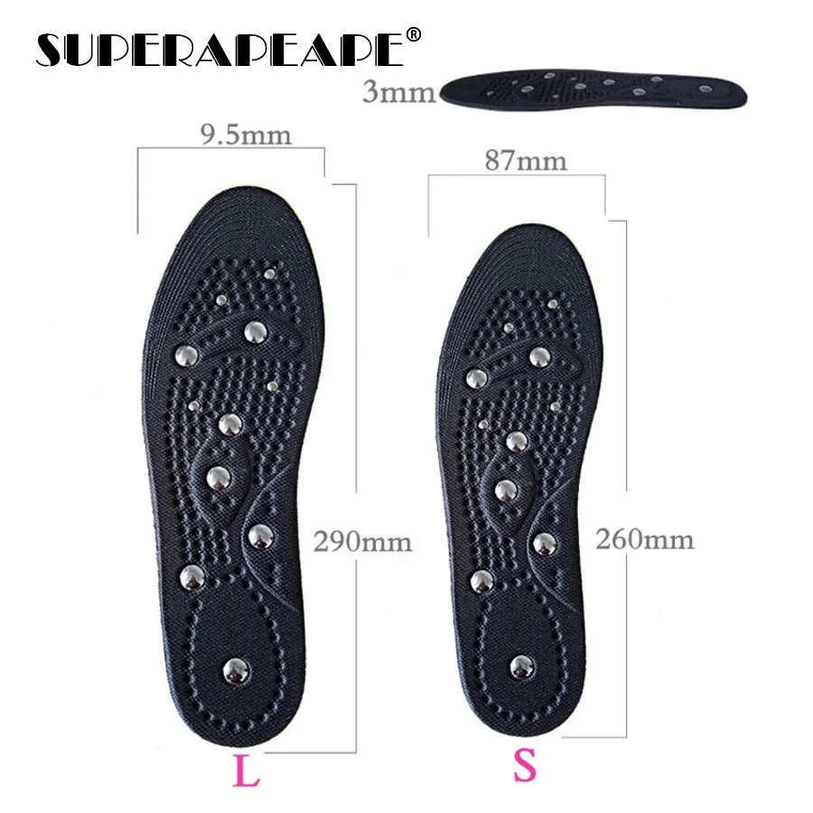 Ортопедические магнитные массажные стельки премиум-класса для лечения и