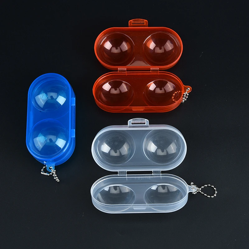 

1PCS Table Tennis Ball Container Box Case Plastic Ping Pong Ball Storage Box Table Tennis Accessories Gift 3 Colors 10x5x4cm