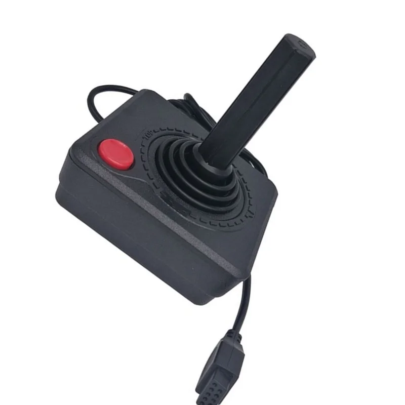 

Upgraded 1.5M Gaming Joystick Controller For Atari 2600 game rocker With 4-way Lever And Single Action Button Retro Gamepad