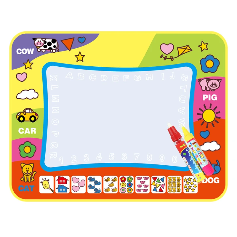 5 типов коврик для рисования водой и волшебное водяное перо книги воды игрушки