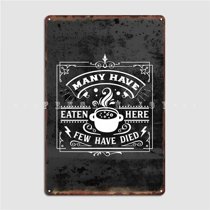 

Забавный Настенный декор для кухни, плакат, металлический плакат, настенная пещера, забавная роспивечерние, оловянный плакат