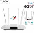 Шлюз YLMOHO 4G LTE CPERouter, 300 Мбитс, разблокировка Wi-Fi роутера, точки доступа 4G LTE FDD TDD RJ45, Ethernet-порты, слот для Sim-карты, антенна 32 пользователя