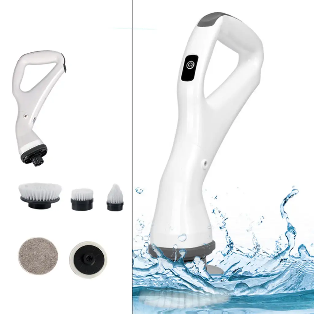 

Electric Scrubber Multi-Purpose Cleaner for Shower Cleaning Brush Kitchen US Plug