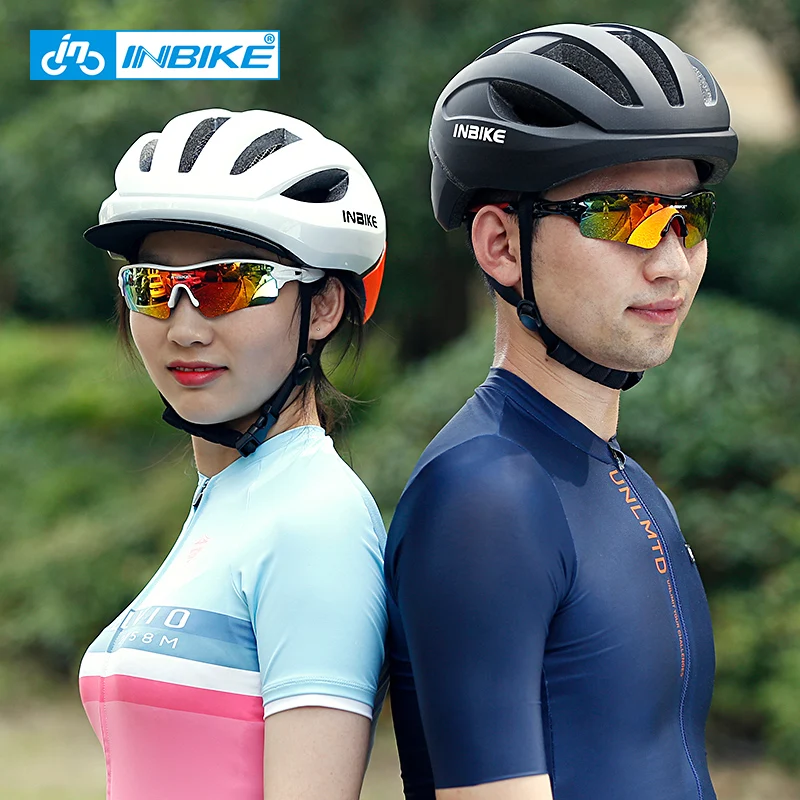 

INBIKE Bicycle Helmet With Light All-terrain Bike Cap OFF-ROAD Casco Ciclismo Breathable Men Women Mountain Bike Cycling Helmet