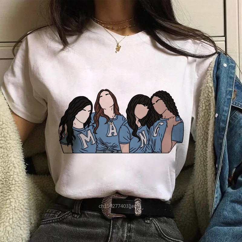 

Ginny & Georgia TV Series Graphic Tee Female Letters Lover Printed Casual T Shirt Top Soft Oversized