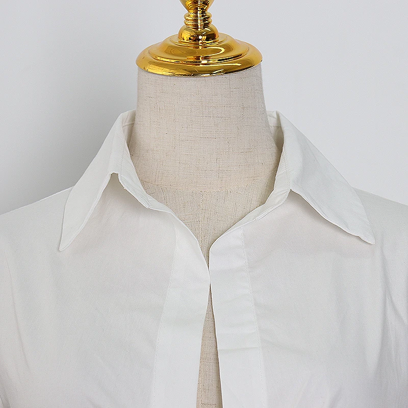 TWOTWINSTYLE элегантные босоножки рубашка с галстуком бабочкой и Для женщин V образным