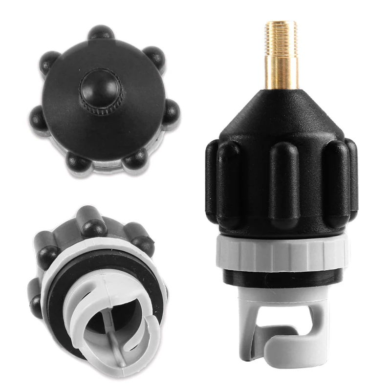 

1pc Inflatable Boat SUP Pump Adapter Air Pump Valve for Kayaking Durable Air Valve Adaptor Wear-resistant Pump Adapters In Stock